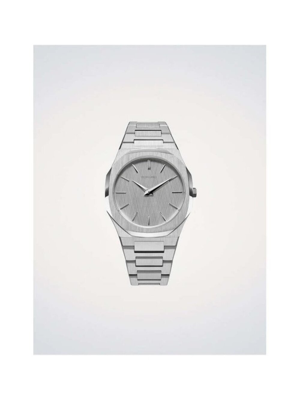 NWT D1 Milano Core Quartz Grey Dial Men's Watch